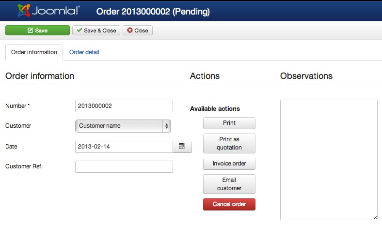easyerp customers order details