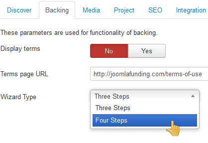 payment wizard option