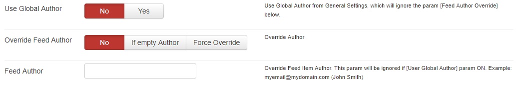 feed author joomrss