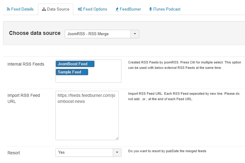 rss merge joomrss