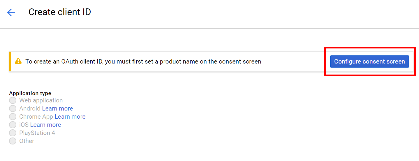 9 Configure Consent Screen