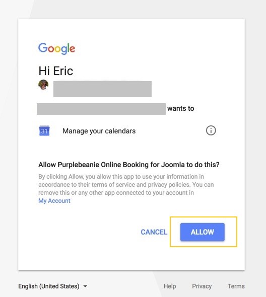 allow manage calendar easy services booking