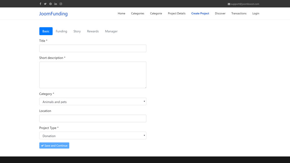 JoomFunding