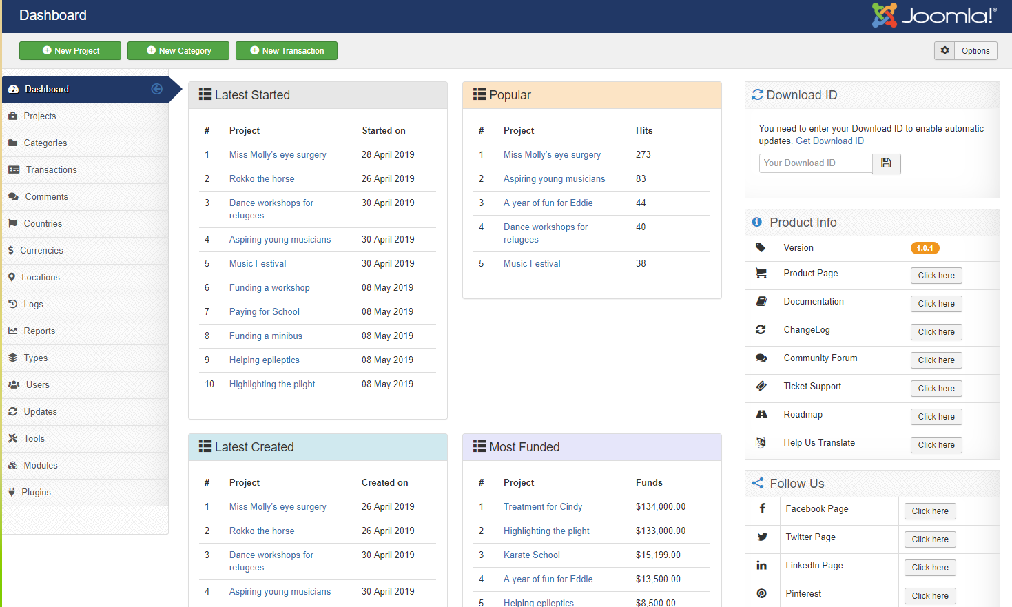 JoomFunding