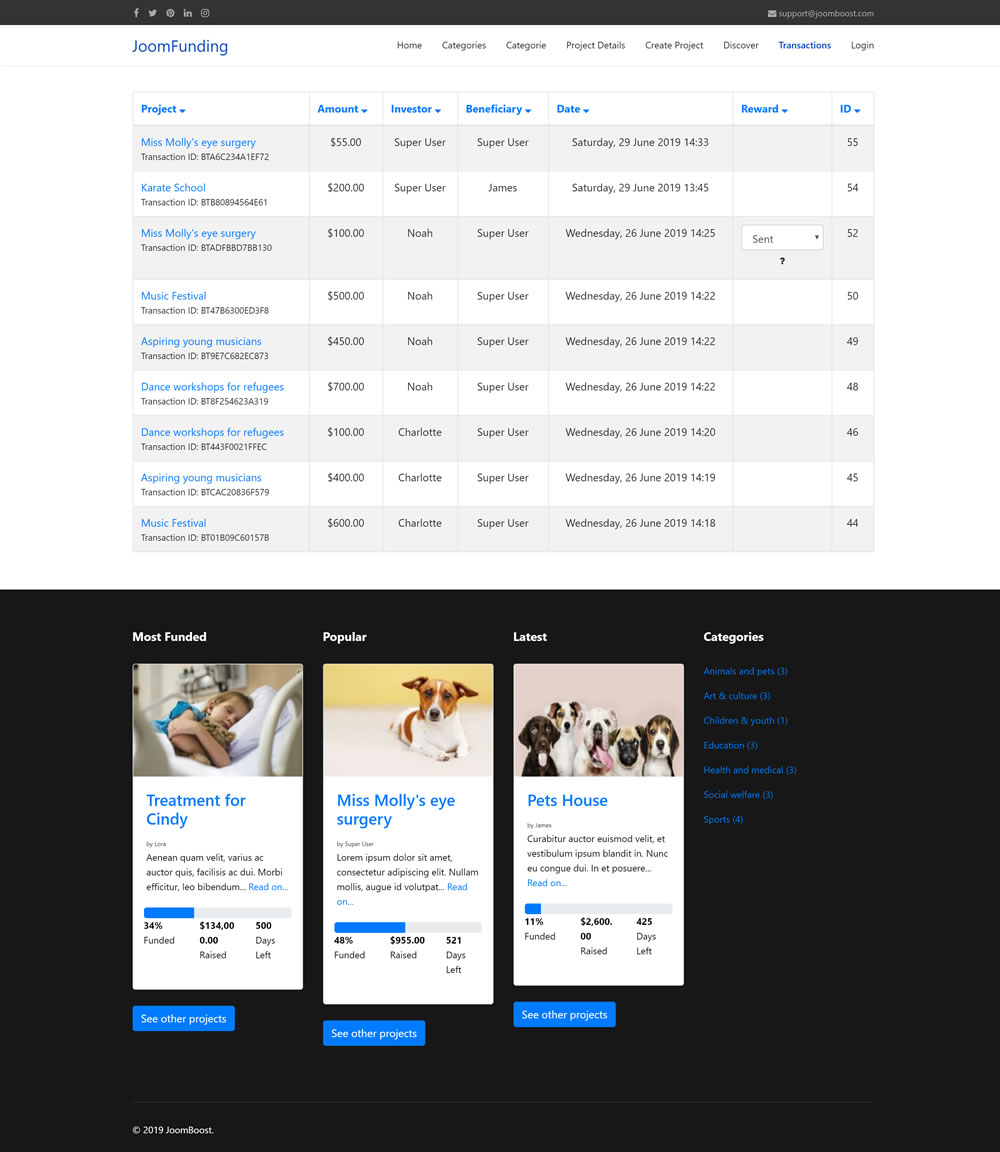 JoomFunding