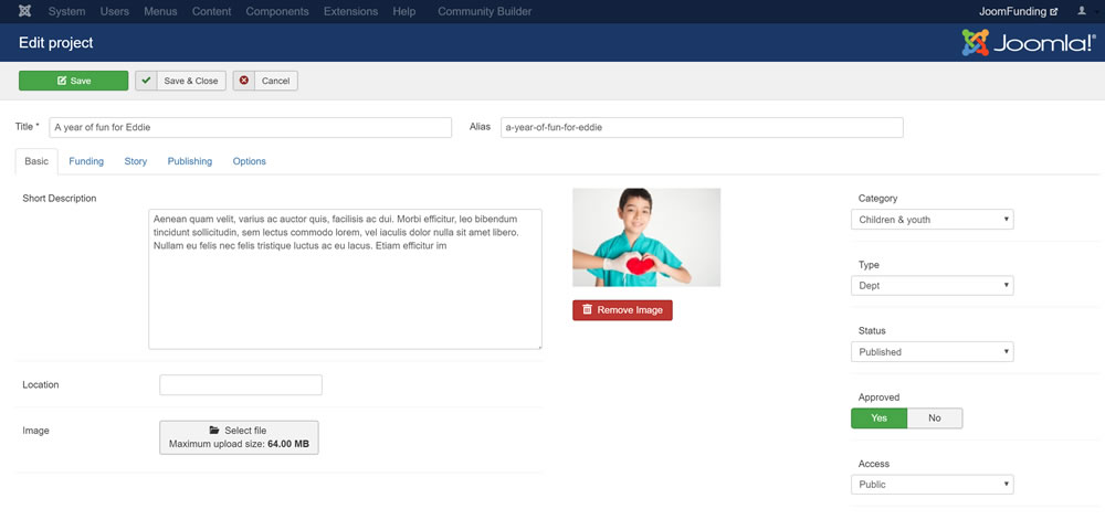 JoomFunding