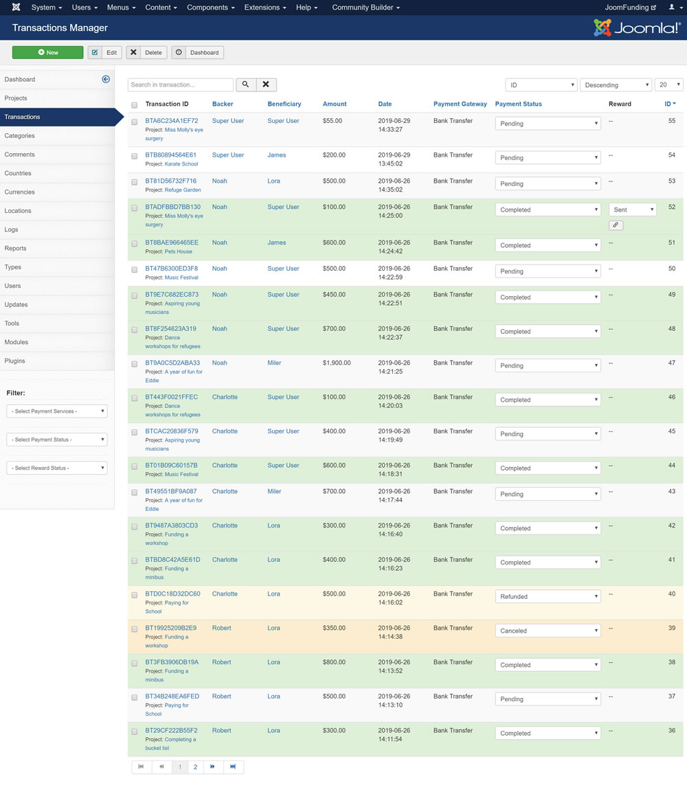 JoomFunding