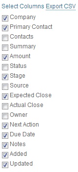 Filtering deals