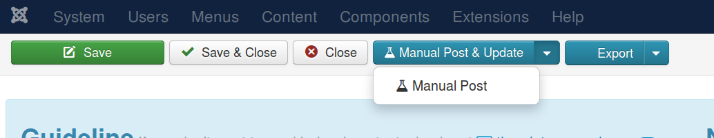 html decode manual post