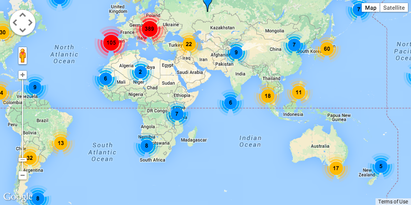 joommap clustering