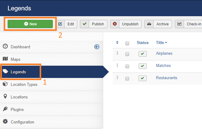 joommap maps add legend