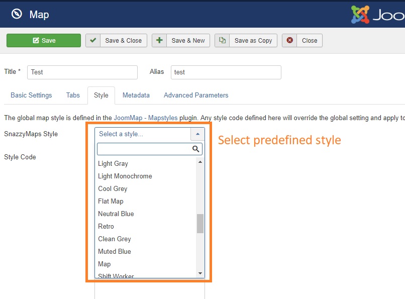 joommap snazzystyles