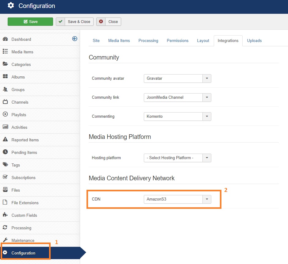 Amazon S3 CDN plugin JoomBoost
