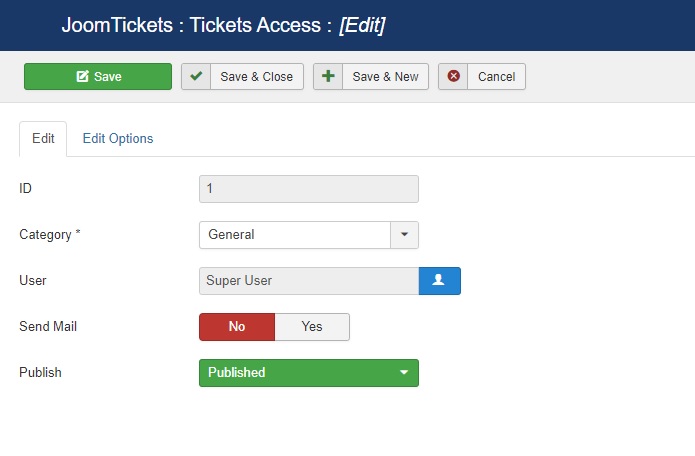 add and edit tickets access in backend